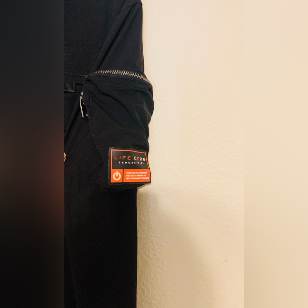 Life Code J03. Black Pullover Windbreaker Like Ne… - image 6